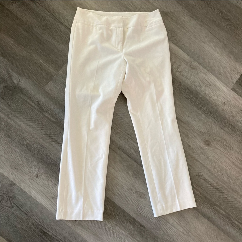 Nue Options Petite cream dress slacks